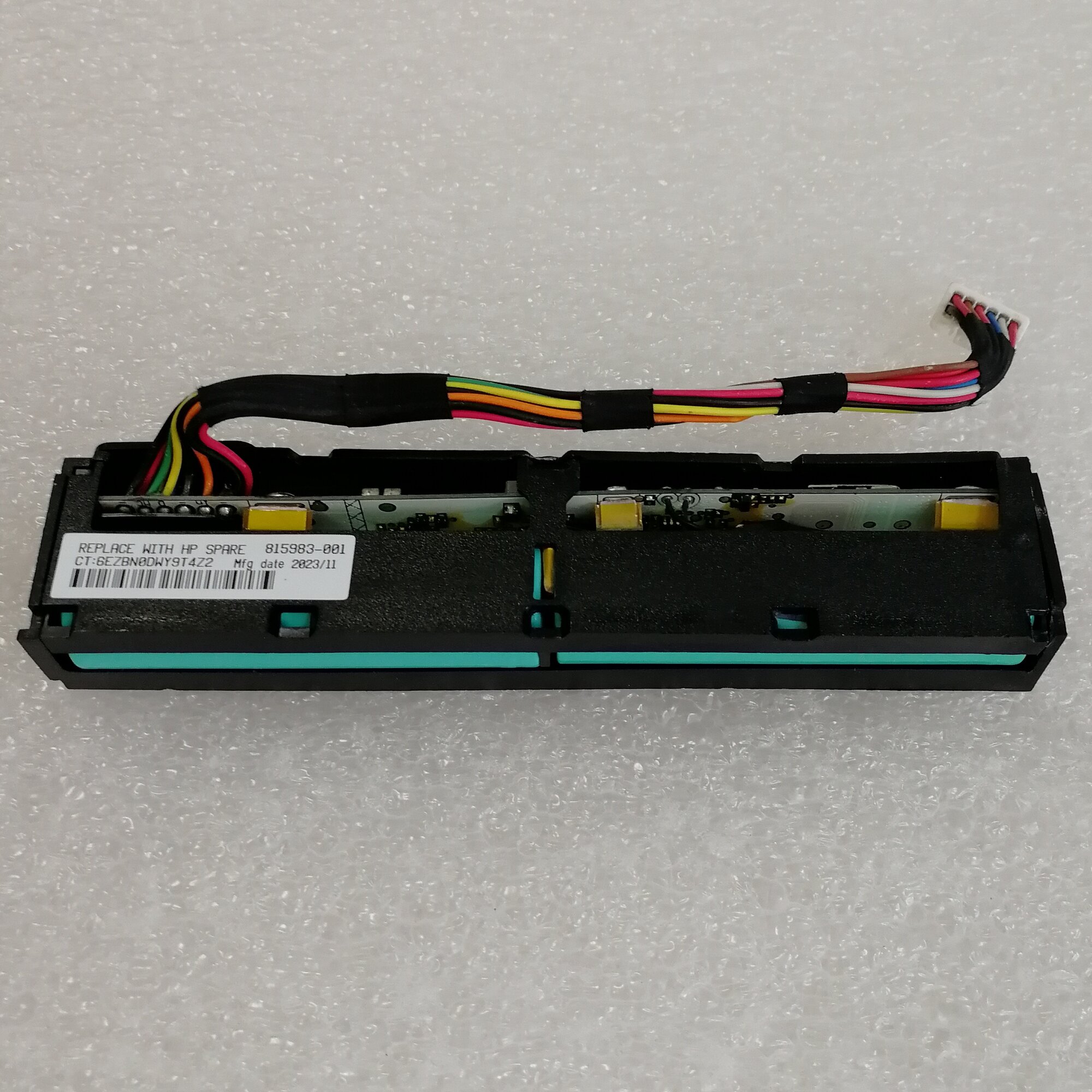 Батарея HP 727258-B21 96W SS 7.2V 1100mAh Li-Ion Smart Storage Battery серверная для HPE ProLiant DL/ML/SL 727258-B21