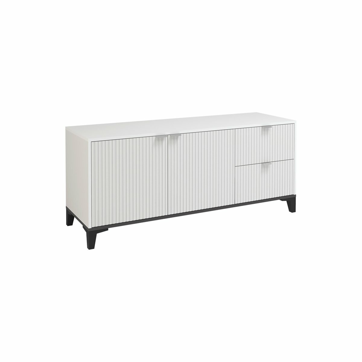 фото Тумба под ТВ "Конкорд" (ТБ-001) - белый/софт пломбир