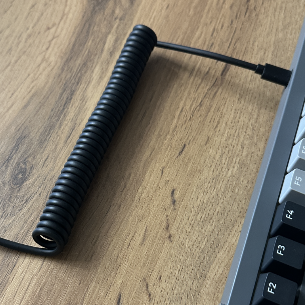 фото Кастомный спиральный кабель для клавиатуры