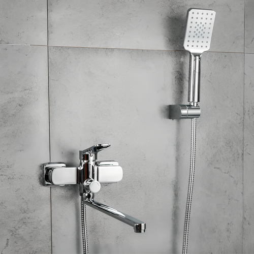 Смеситель для ванны c душем Фрап F2261 однорычажный хром латунь