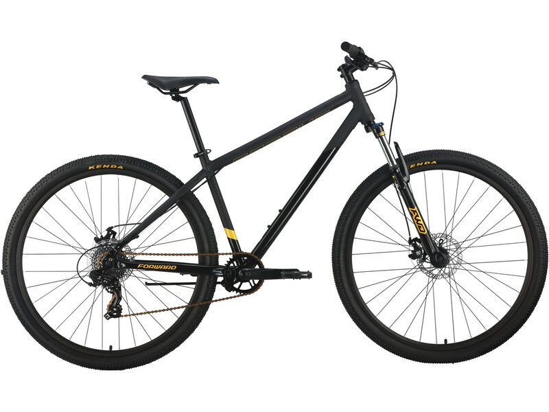 фото Горный велосипед Forward Apache 29 X D, год 2024, цвет Черный-Черный, ростовка 19