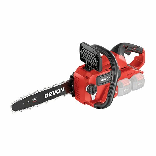 Аккумуляторная цепная пила Devon 2х20 В 40 см 12 мс без АКБ и ЗУ 4556-Li-40 30923₽