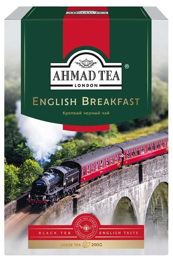 Чай черный Ahmad Tea English Breakfast, 200 г