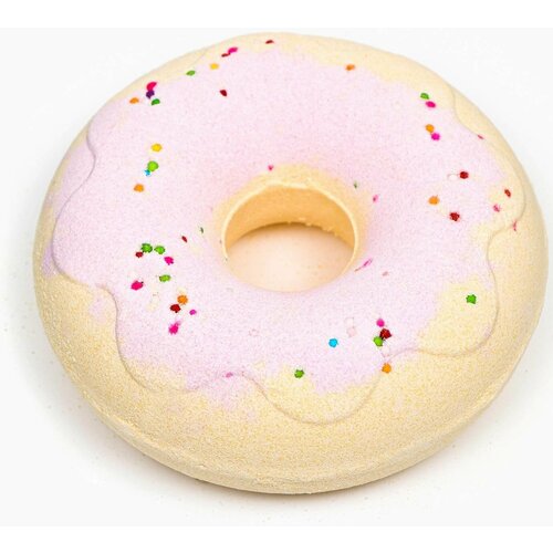 Бомбочка для ванны Пончик розовая 200г 409₽