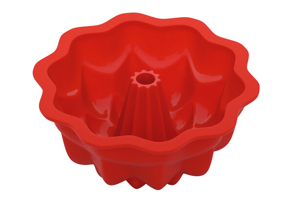 Форма для круглого кекса NADOBA малая, силиконовая, 22,5x23,5x10,5 см (762021)
