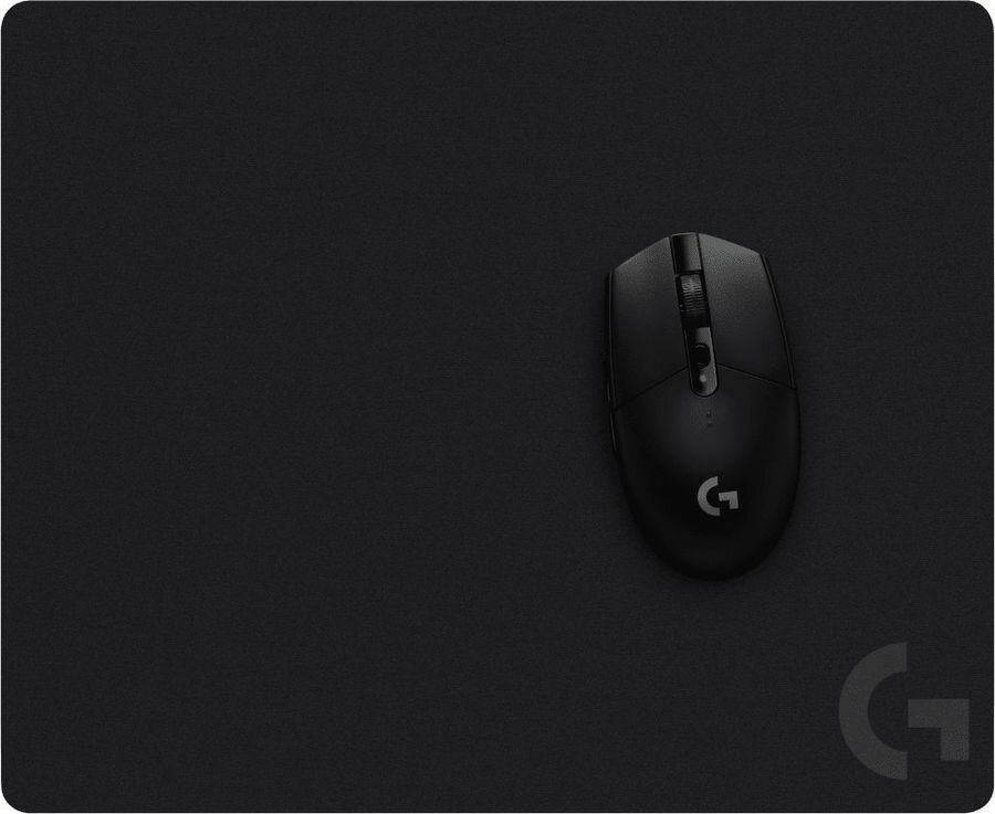 Коврик для мыши Logitech G240 Cloth (M) черный, ткань, 340х280х1мм [943-000785]