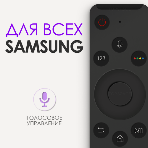 Изображение товара Пульт с голосовым управлением BN59-01266A для телевизоров Samsung Smart TV / умный пульт для Самсунг Смарт ТВ