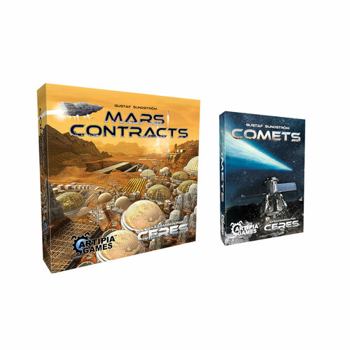 Дополнения для настольной игры An expansion for Ceres: Mars Contracts, Comets на английском