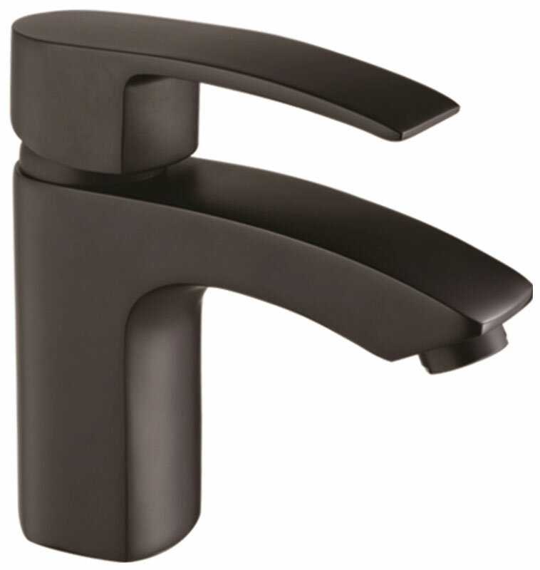 Смеситель для ванной комнаты D-Lin 365-A/черный (D110365-A)