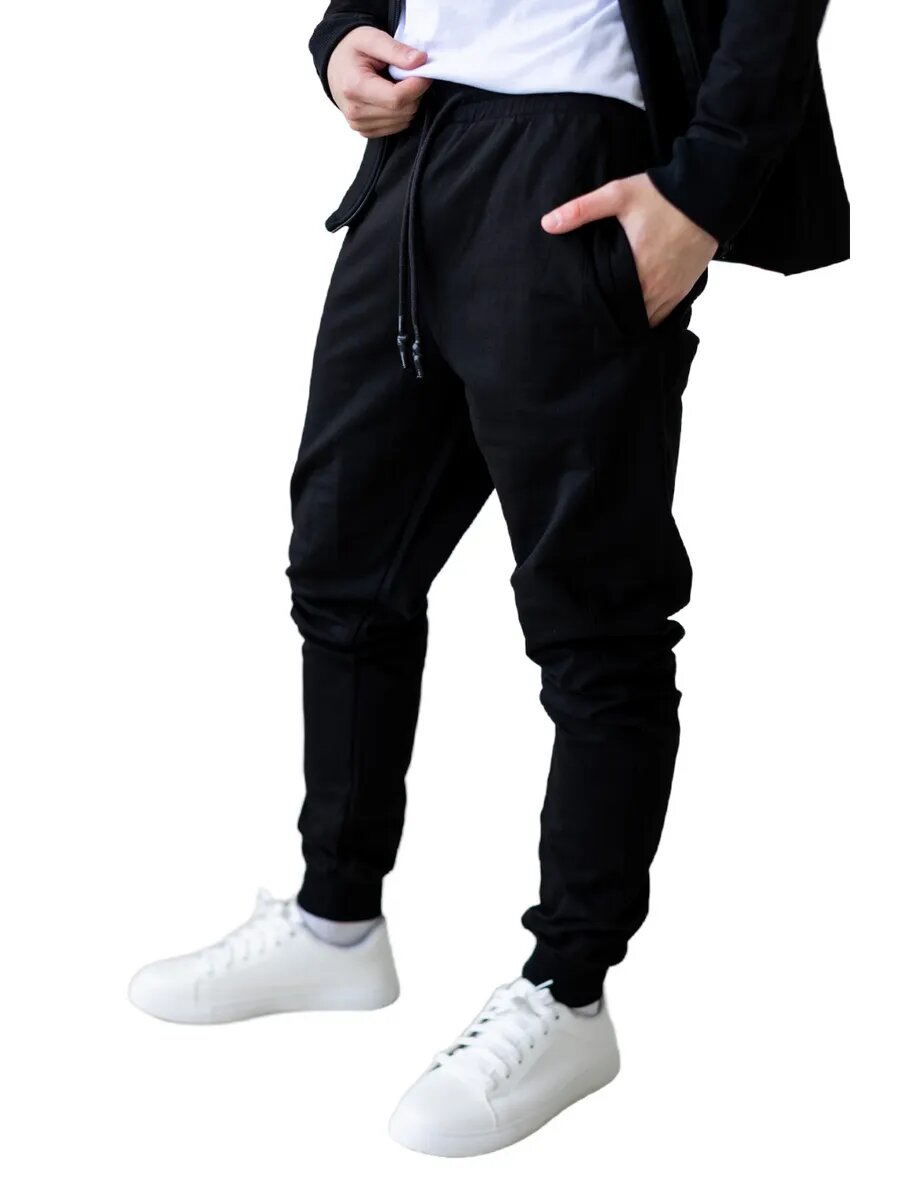 Брюки спортивные BLACKSI, размер XXL, черный