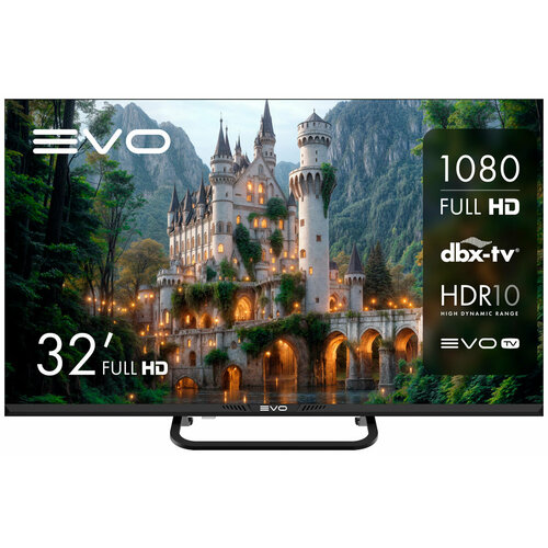 Телевизор Evo tv 32 Black 14999₽
