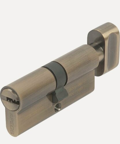 Изображение товара Цилиндровые механизмы Apecs Pro 70-C-AB 70мм, ключ/вертушка, бронза 35/35