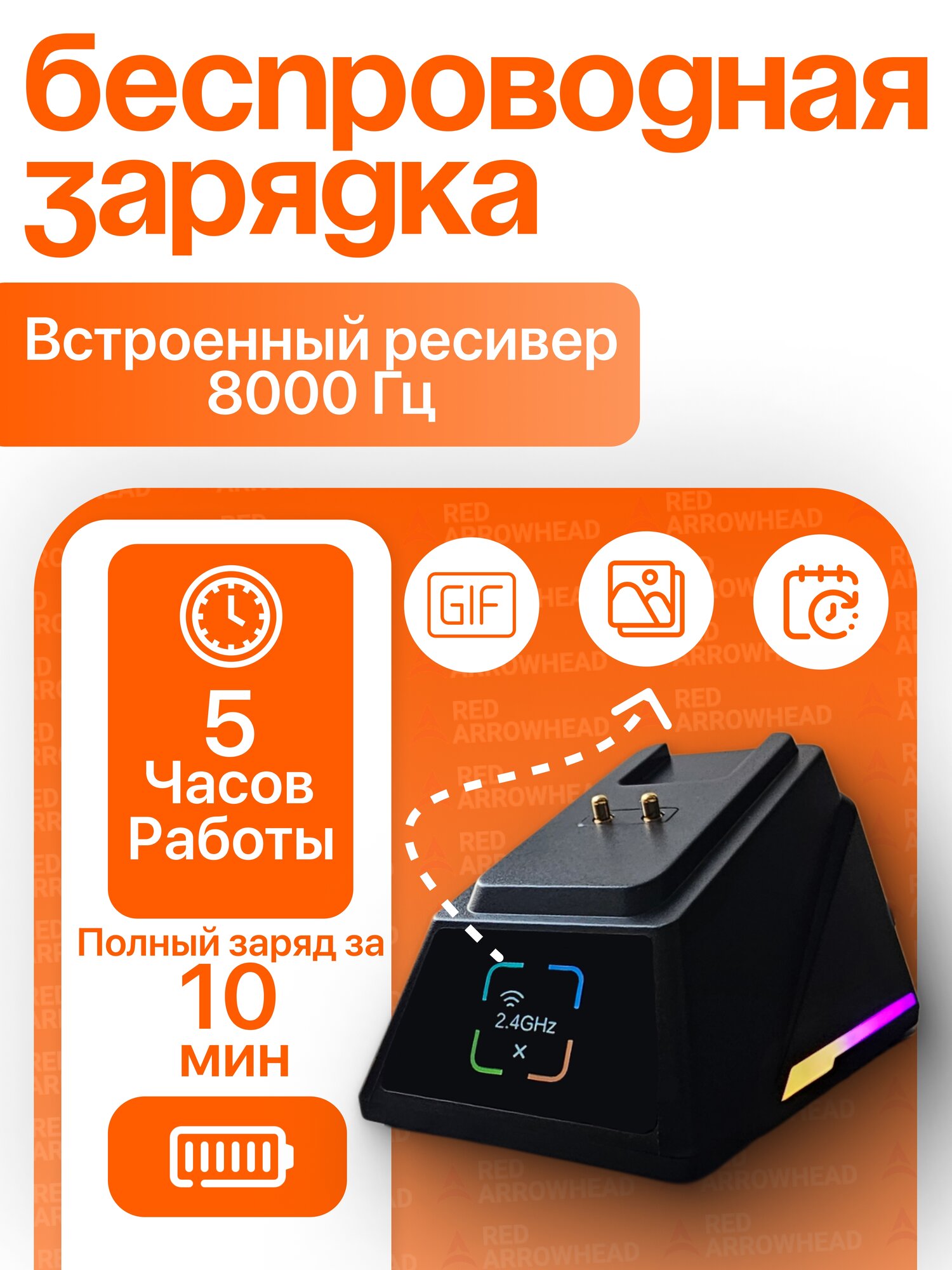 Игровая беспроводная мышь с экраном AJAZZ AJ159 APEX — фото 1