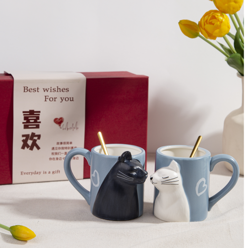 Парные кружки набор чашек для чая и кофе