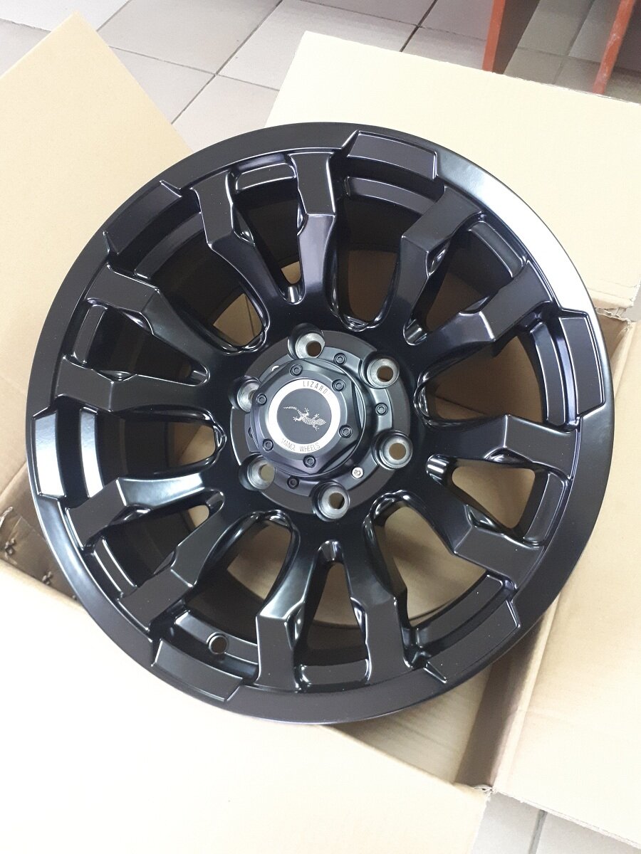 Литой диск Lizardo XH691_8.5X16/6X139.7 D106.1 ET0_CB(Черный матовый)