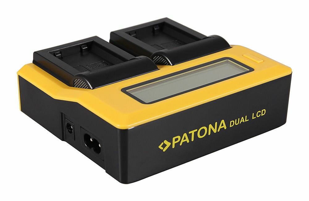 Зарядное устройство от сети PATONA 7580 DUAL LCD USB для для NP-FW50