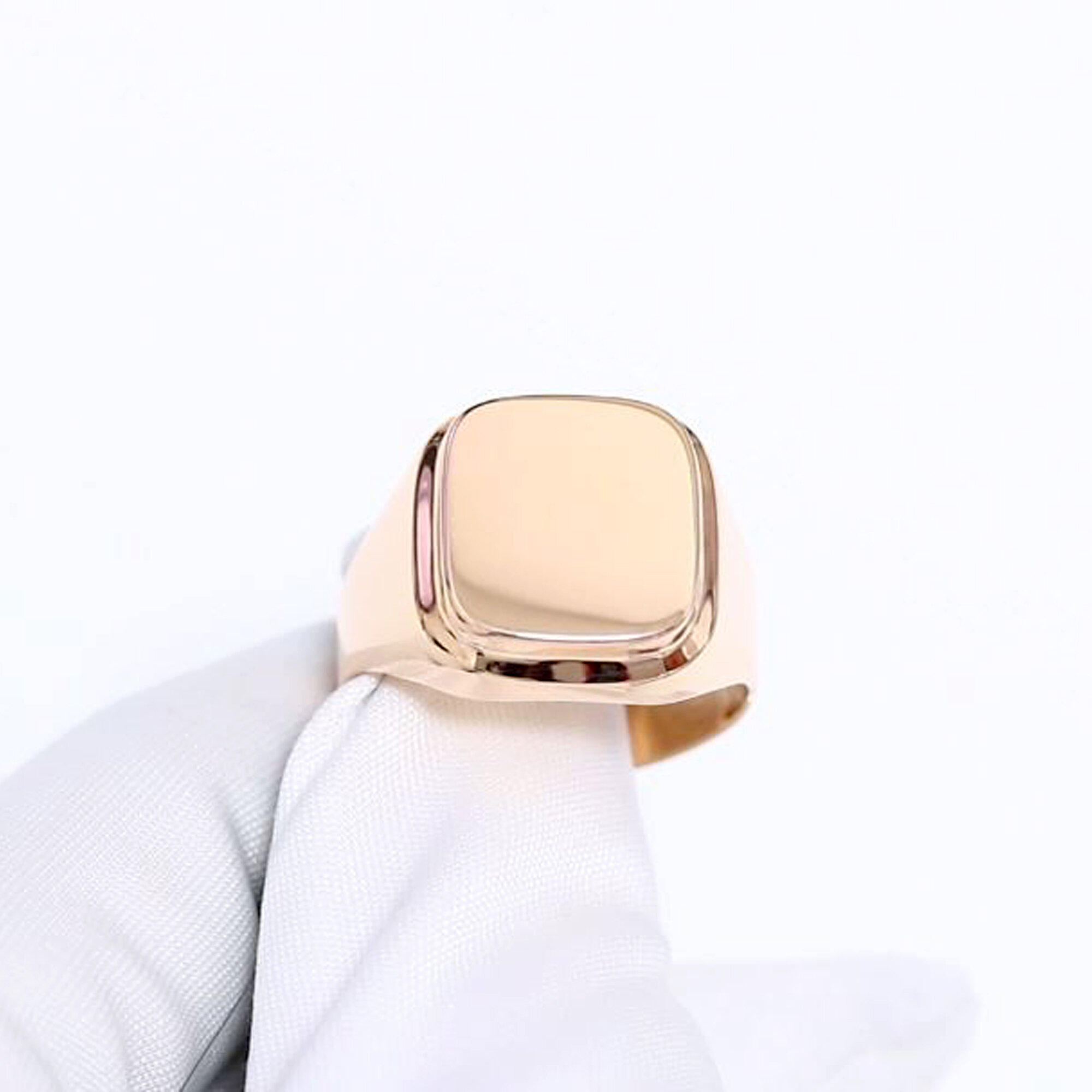 Печатка Diamant online, красное золото, 585 проба