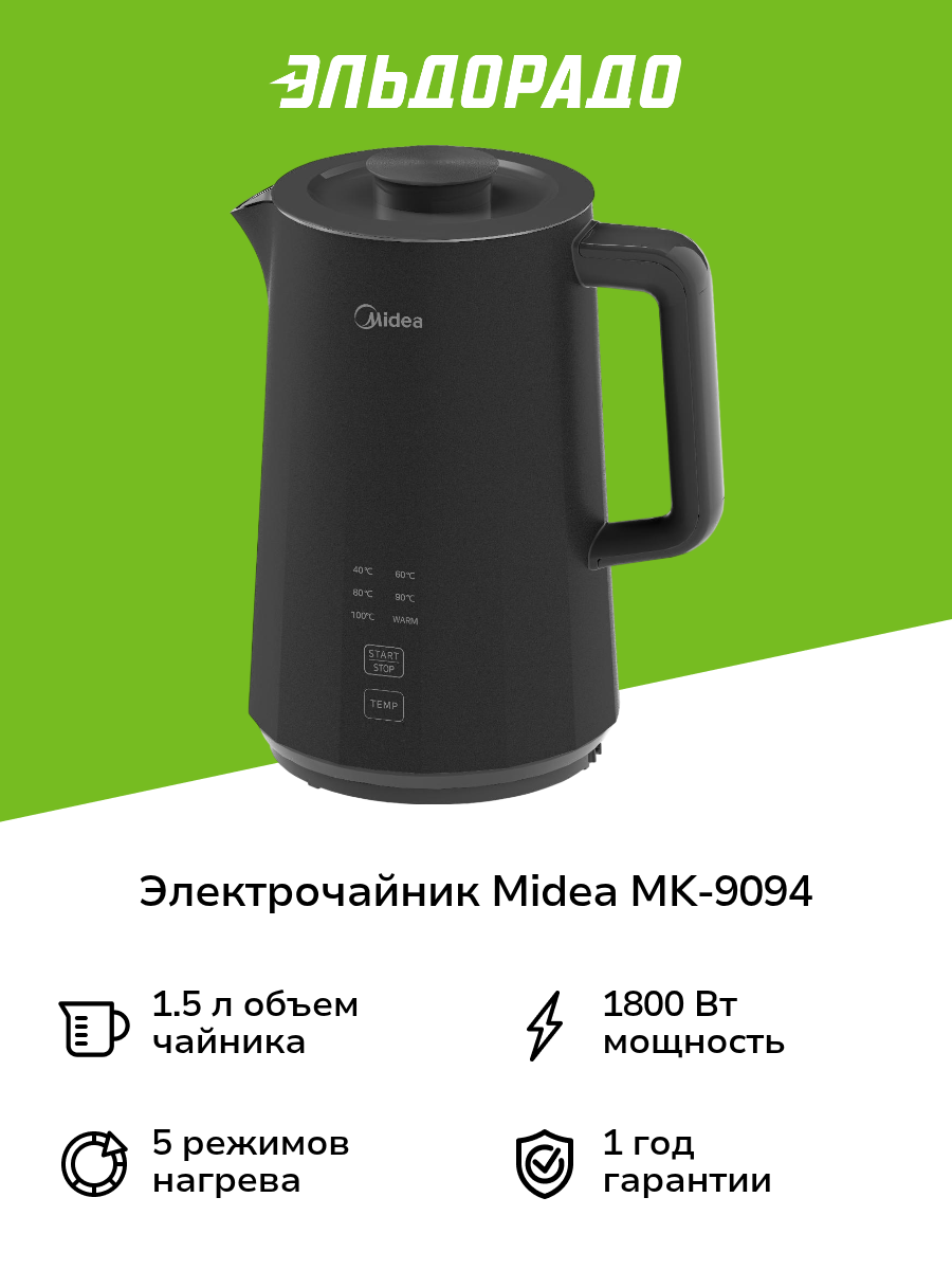 Электрочайник Midea MK-9094