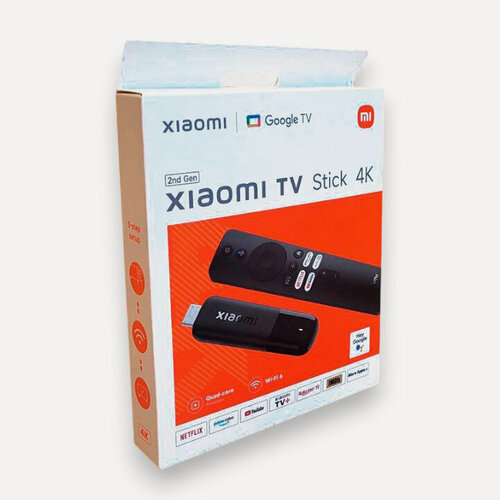 Изображение товара Медиаплеер/ТВ-приставка 2-го поколения Xiaomi TV Stick 4K 2nd Gen (MDZ-33-AA) Global