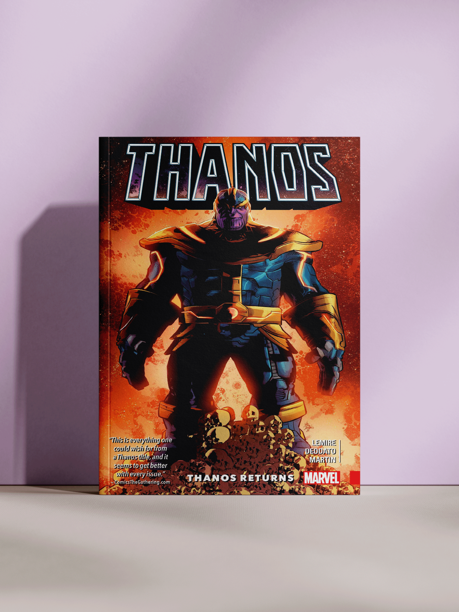 «Thanos Returns» — это начало новой серии комиксов о безжалостном титане