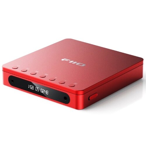 Портативный CD-плеер Fiio DM13 BT(F3491D) Bluetooth, стерео, красный