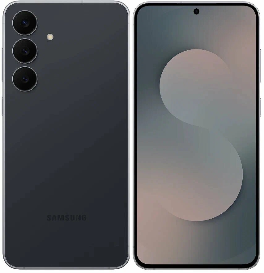 Смартфон Samsung Galaxy S25 FE JetBlack, Android, 3 камеры, 6.7", 8ГБ/256Гб — фото 1