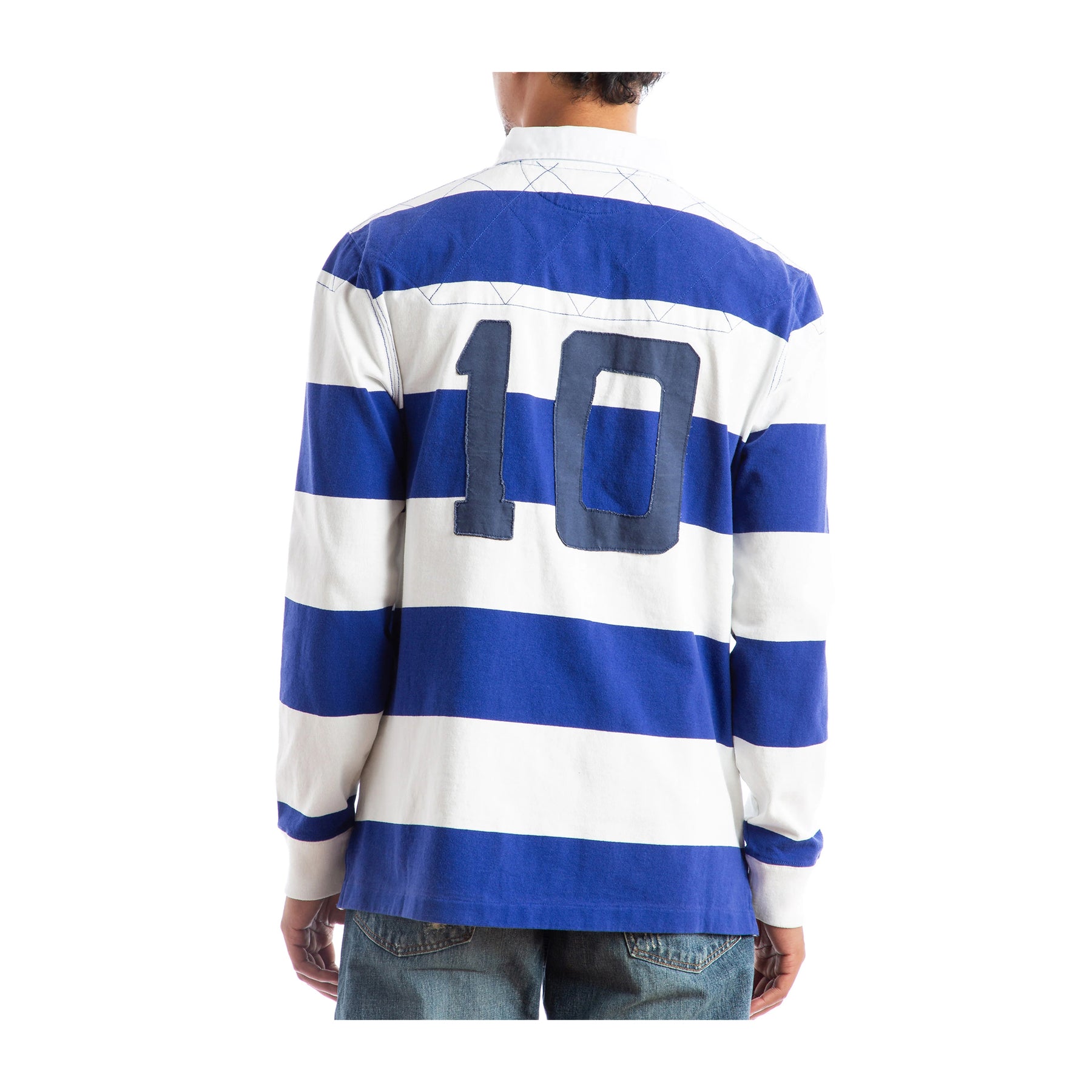 Свитер Polo Ralph Lauren, размер S, , белый/синий — фото 1