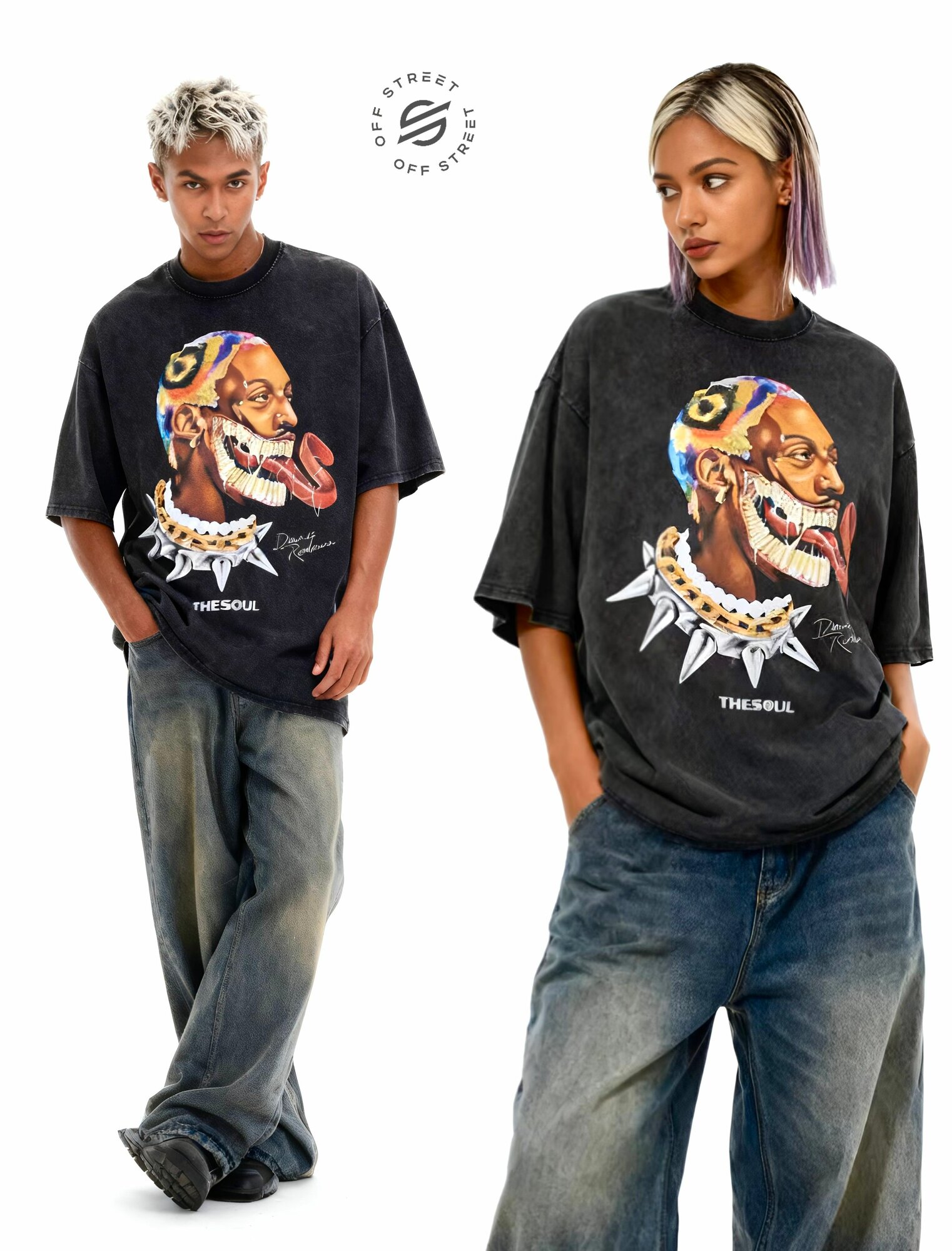 Футболка OFF STREET Баскетбол, 1 шт., размер XL, черный