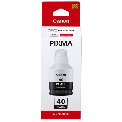 Чернила Canon GI-40BK (3385C001), 3000 стр, черный