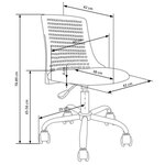 Компьютерное кресло HALMAR PURE - изображение
