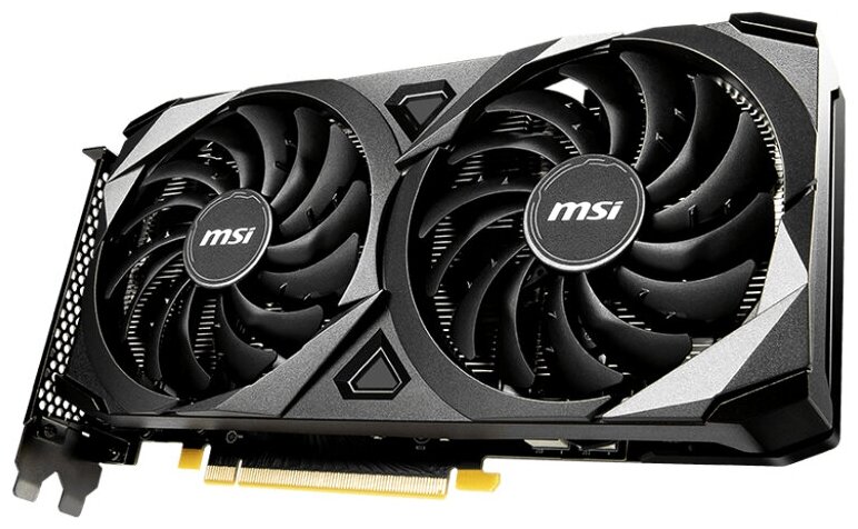 Видеокарта MSI RTX 3060 Ventus 2X 8G OC 1320Mhz PCI-E 4.0 8192Mb 15000Mhz 128 bit HDMI 3xDP