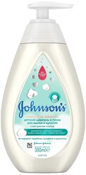 Johnson's Baby Шампунь и пенка для мытья и купания Нежность хлопка, 300 мл