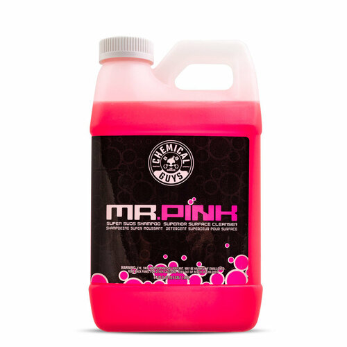 Chemical Guys MR. PINK Супер пенящий шампунь и превосходный очиститель поверхности, 1.89л