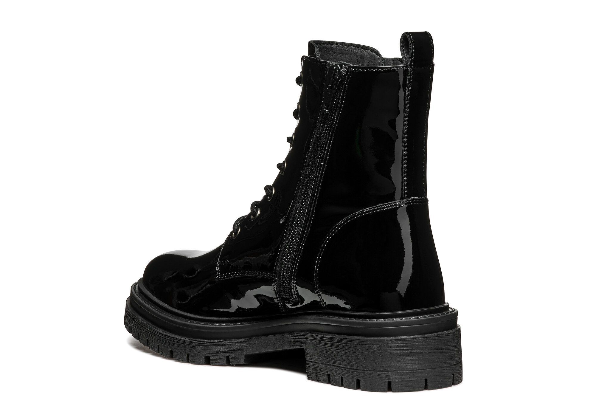 Полусапоги GEOX Iridea, размер 40 EU, черный — фото 1