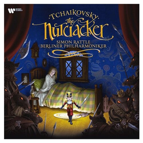 sir simon rattle tchaikovsky the nutcracker warner classics uk Warner Bros. Simon Rattle - Tchaikovski: The nutcracker (Berliner Philharmoniker) (2 виниловые пластинки)