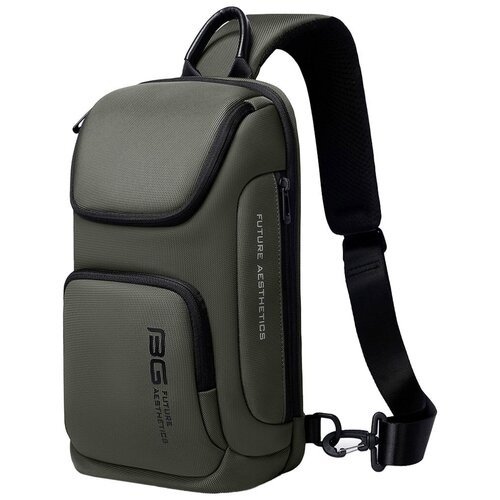 фото Рюкзак однолямочный bange bg-7565 green