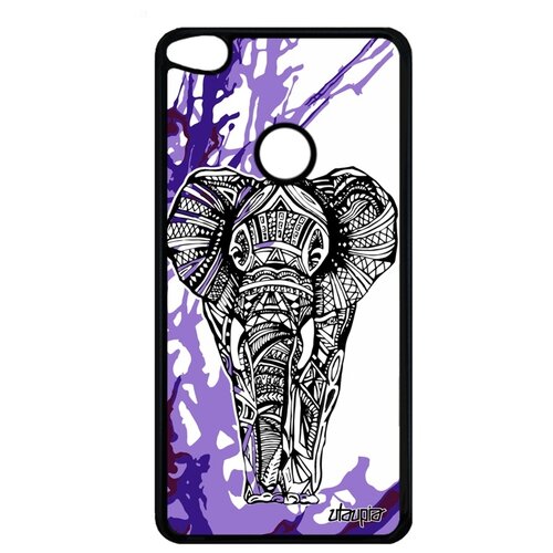 фото Чехол для huawei p8 / p9 lite 2017, "слон" саванна африканский utaupia