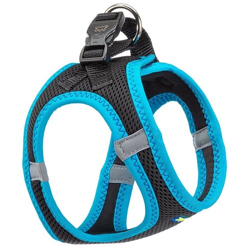 фото Шлейка ferplast kaori p s, обхват шеи 30-32 см, blue, s