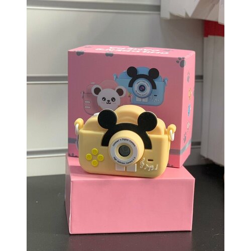 Детский цифровой фотоаппарат С fun Camera Mickey Mouse с селфи камерой 28 Мп