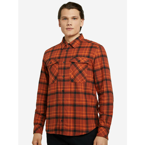 фото Рубашка outventure, размер 46, красный