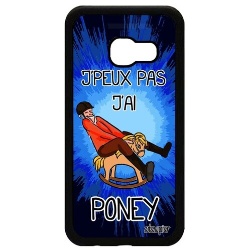 фото Чехол для мобильного galaxy a3 2017, "не могу - у меня пони!" карикатура юмор utaupia