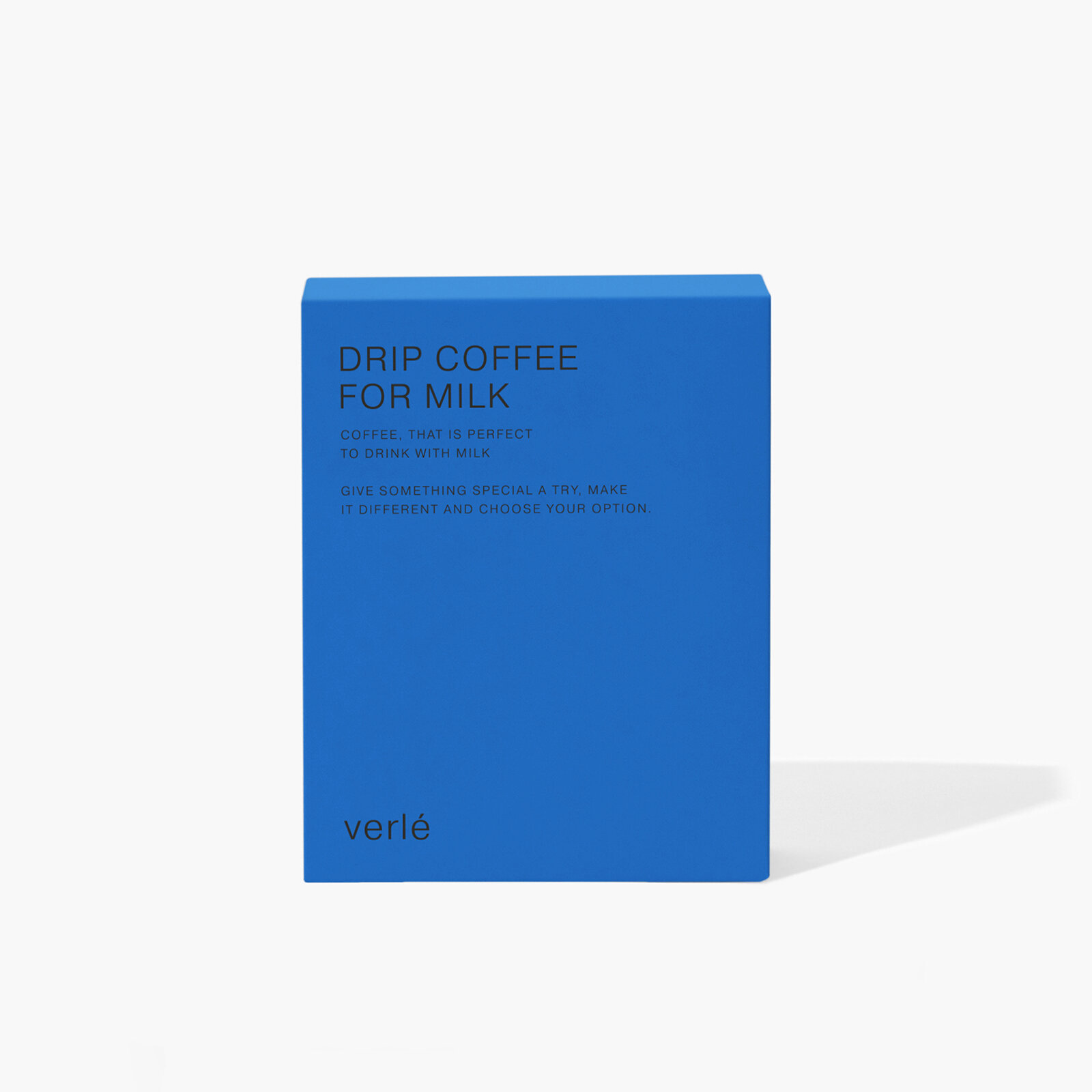 Кофе молотый в дрип-пакетах Verle DRIP BOX FOR MILK 6шт. * 11г. - фотография № 1