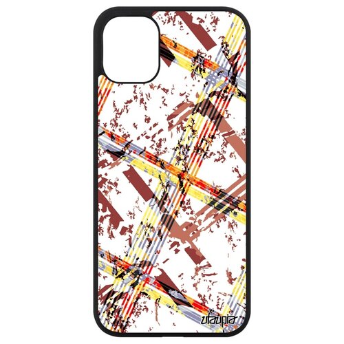 фото Чехол на мобильный apple iphone 11, "тартан плитка" геометрический квадрат utaupia