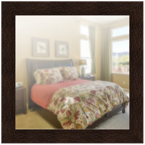 фото Зеркало в широкой раме 70 x 70 см, модель p070027 аурита