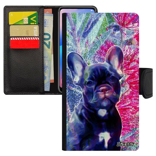 фото Чехол-книжка для мобильного apple iphone 8, "бульдог" кобель боксер utaupia