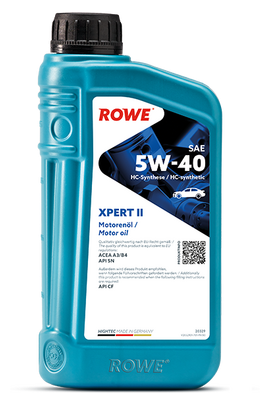 Моторное масло ROWE HIGHTEC XPERT II SAE 5W-40 синтетическое 1л
