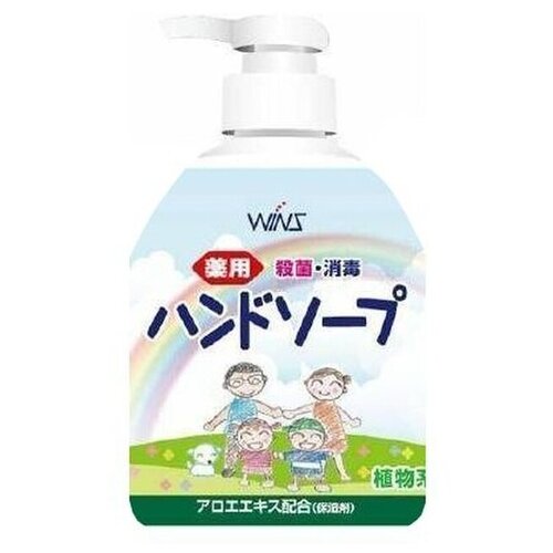 Nihon Семейное жидкое мыло для рук с экстрактом Алоэ 250мл