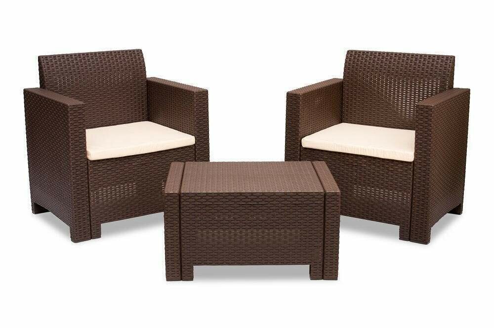 Комплект мебели B: rattan NEBRASKA TERRACE Set венге