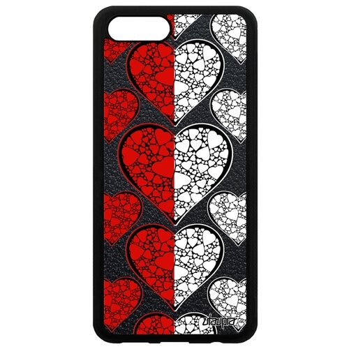 фото Чехол для телефонов honor v10 / view 10, "флаг польши с сердцем" патриот любовь utaupia