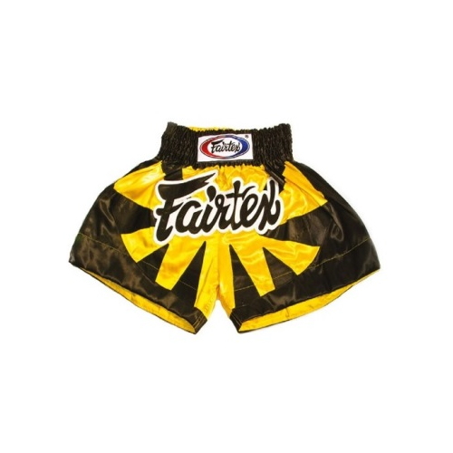 фото Шорты для тайского бокса fairtex tiger bs0614 yellow (l)